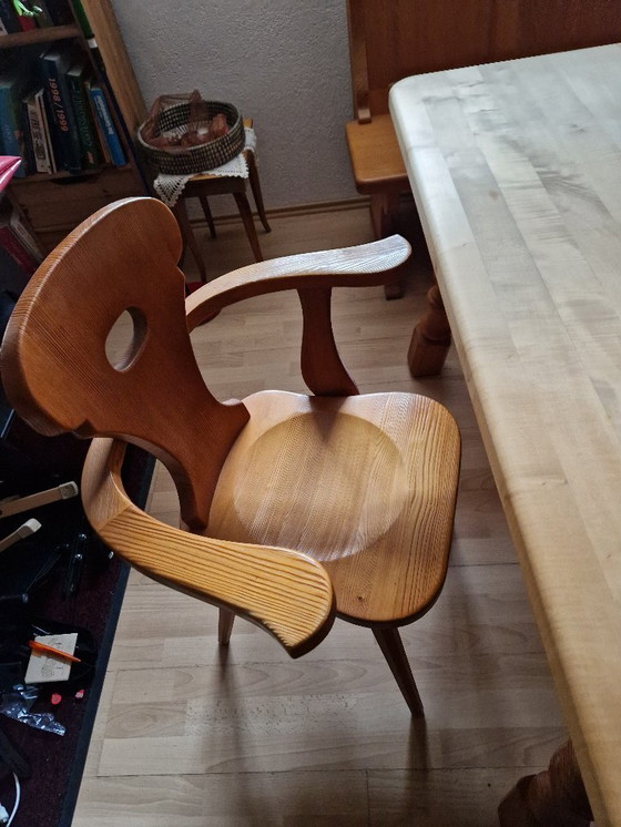 Image 1 of Corner bench, table, chair