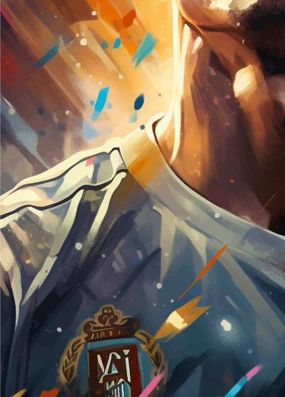 Image 1 of Alberto RICARDO - Cristiano Ronaldo 1 - Lienzo de artista