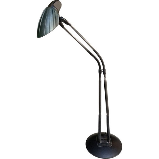 Dark green vintage tango lamp in aluminum and plastic by Stephan Copeland, 1989