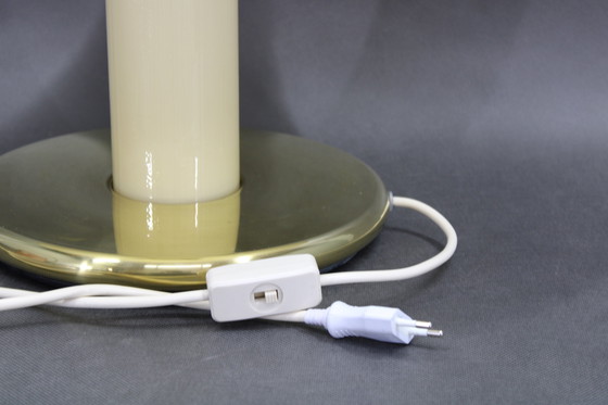 Image 1 of 1970s Glass Mushroom Table Lamp, Italy