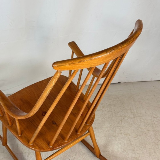 Image 1 of Rocking Chair "Grandessa" by Lena Larsson for Nesto, Sweden, 1960s