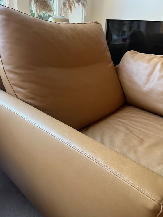 Image 1 of Linteloo fauteuil George Leer 2x