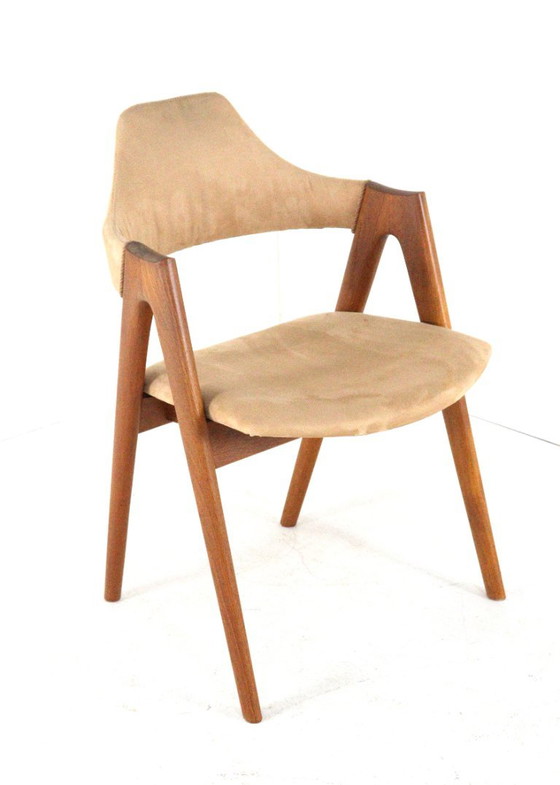 Ensemble de 4 chaises Compass de Kai Kristiansen pour SVA Mobler, design danois vintage (photo 7 of 18)