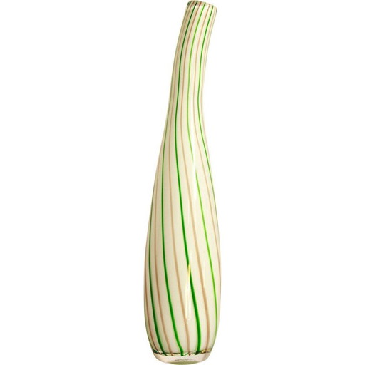 Vase Murano Vintage Lollipop Italie 1970