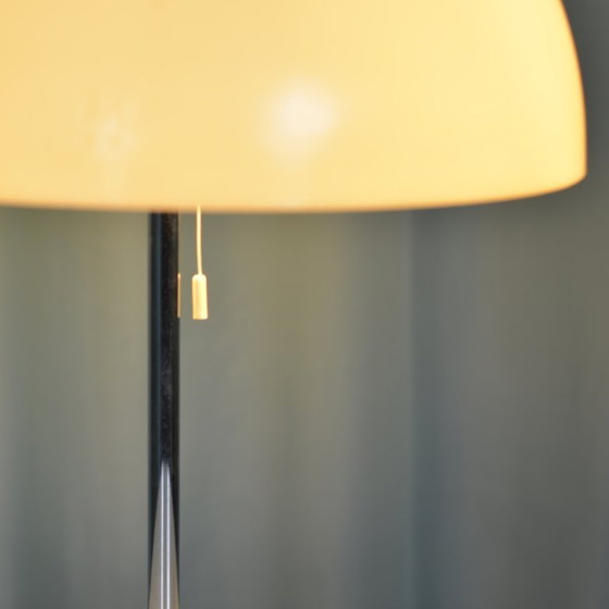 Image 1 of double lamp mushroom table light