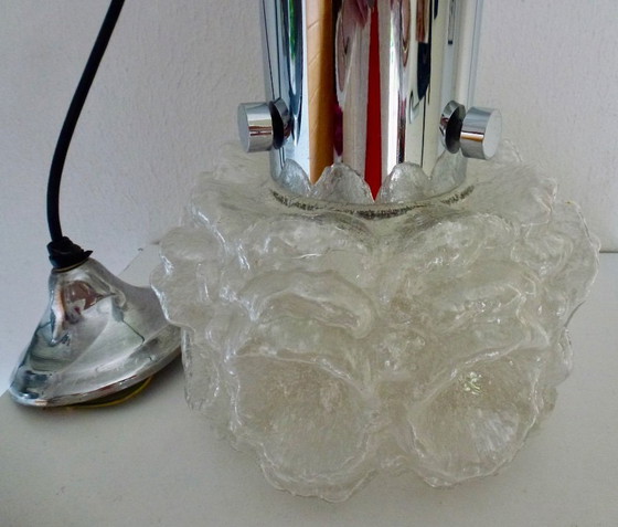 Image 1 of Een vintage Glashütte Limburg hanglamp uit de jaren '70.
