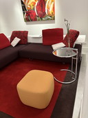 Divano angolare Rolf Benz modello 522 con divano letto