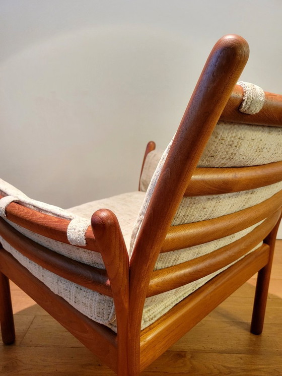 Image 1 of 2x Genius Sessel von Illum Wikkelsø für C.F.C. Silkenborg