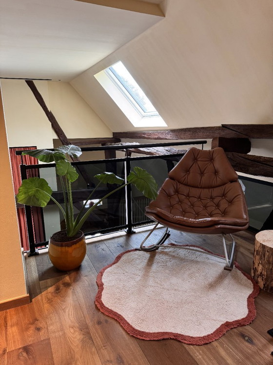 Image 1 of Fauteuil à bascule Artifort F588, fauteuil à bascule Geoffrey Harcourt