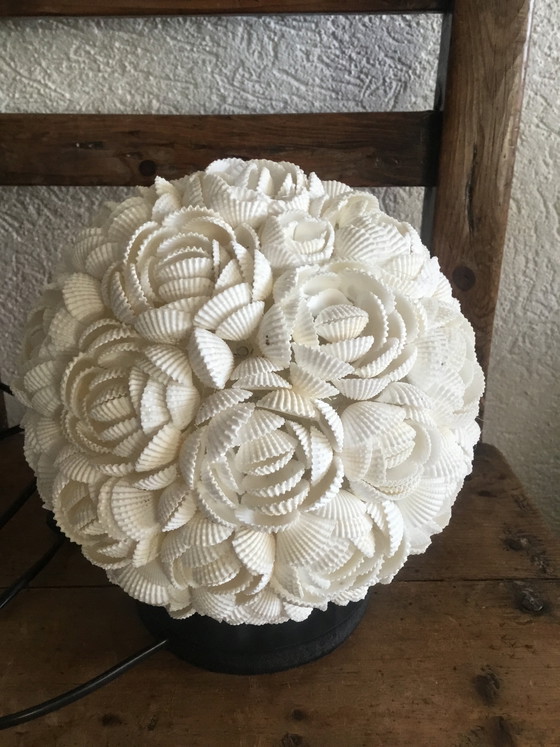 Image 1 of Handgefertigte Muschellampe