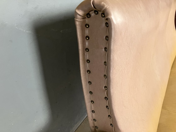 Image 1 of Canapé trois places Skai Mid Century