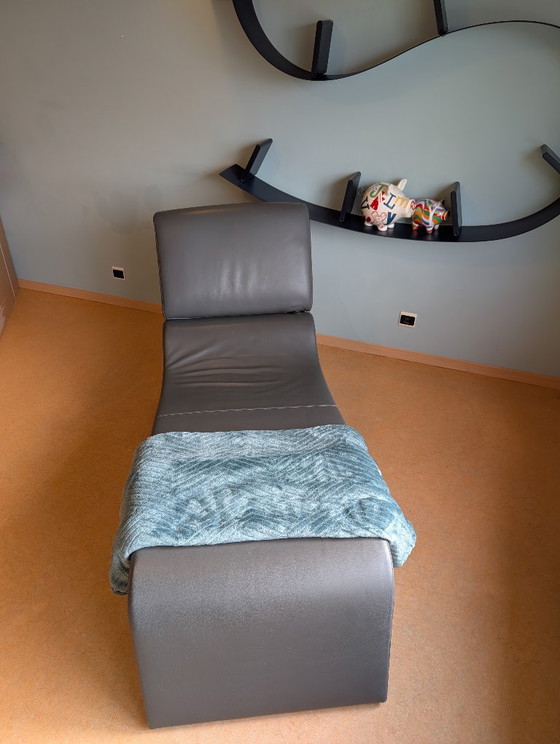 COR ONDA design sofa/daybed grey leather (photo 4 of 5)