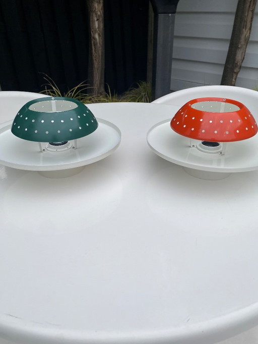 2 pcs Dijkstra space age lamps