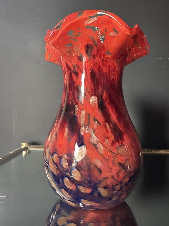 Image 1 of Murano glass vase from the 1970s