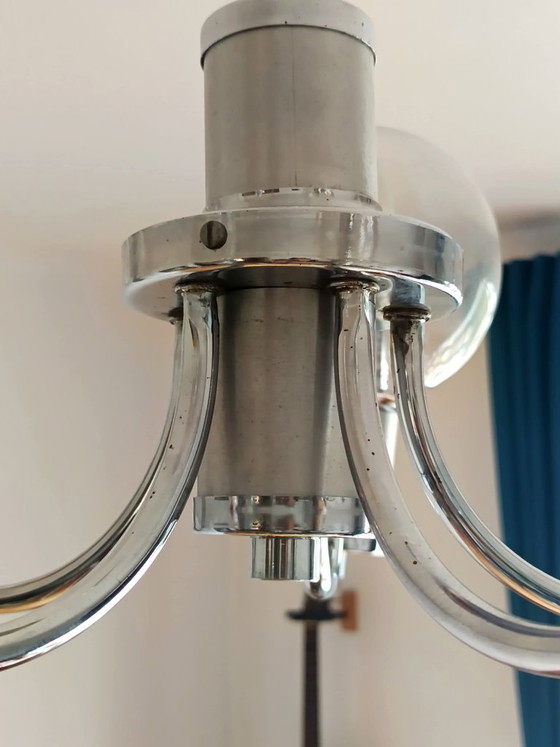 Lustre Space Age Chromé – Aluminium (photo 7 of 9)