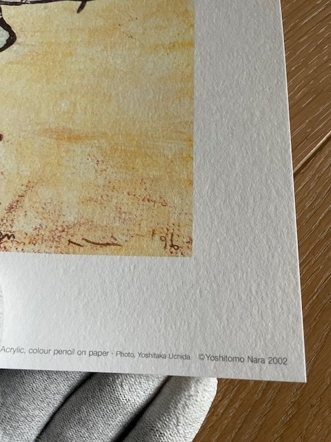 Image 1 of Yoshimoto Nara, Mädchen Mit Den Winkerflaggen, 1996, Copyright Yoshimoto Nara 2002, Impreso en Alemania