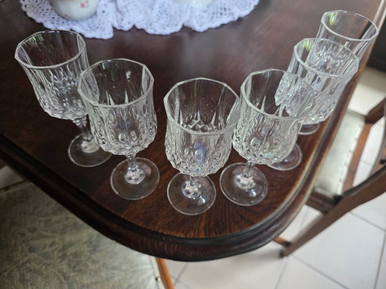 Image 1 of 6x Crystal d'Arques "Longchamp"