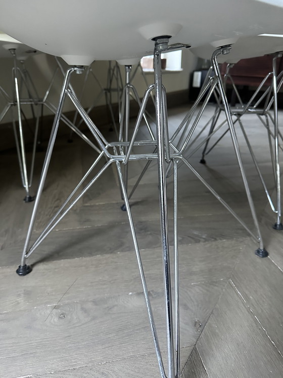 Image 1 of 6x Vitra Eames Dsr Stoelen