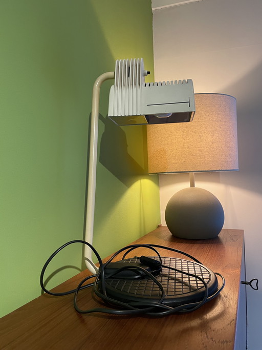 Lámpara de escritorio vintage, lámpara de mesa, estilo industrial de los años 80.