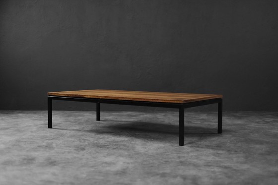 Image 1 of Tavolino basso da caffè in teak marrone, stile danese moderno di metà secolo, anni '60