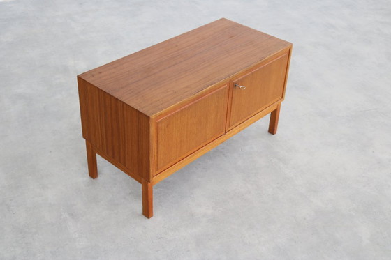Image 1 of vintage TV cabinet | small cabinet | teak | Swedish