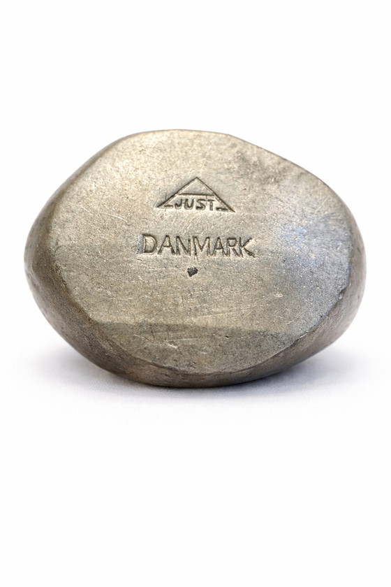 Image 1 of Just Andersen Fish Sculpture Danish Art Deco 1930s Metal Small Decorative Object Scandinavian Design