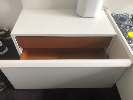 Image 1 of Struttura letto bianca vintage di Interlubke (180x200cm)