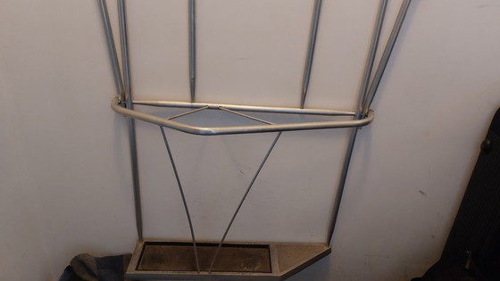 Image 1 of Wandkapstok gepolijst aluminium