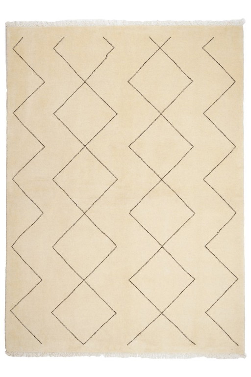 Hand-knotted Gabbeh Basi 203 x 148 cm