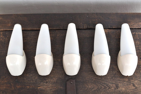 Image 1 of Vintage Opaline/Bakelite Wall Lamps Bo-Niko