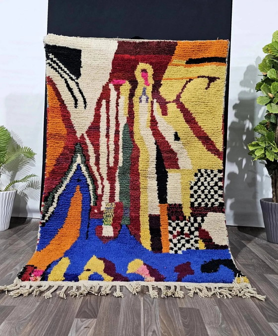 Traditioneel handgemaakt tapijt 250cm x 150cm Marokkaans – Vloerkleden en tapijten, Wool, Modern (photo 11 of 11)