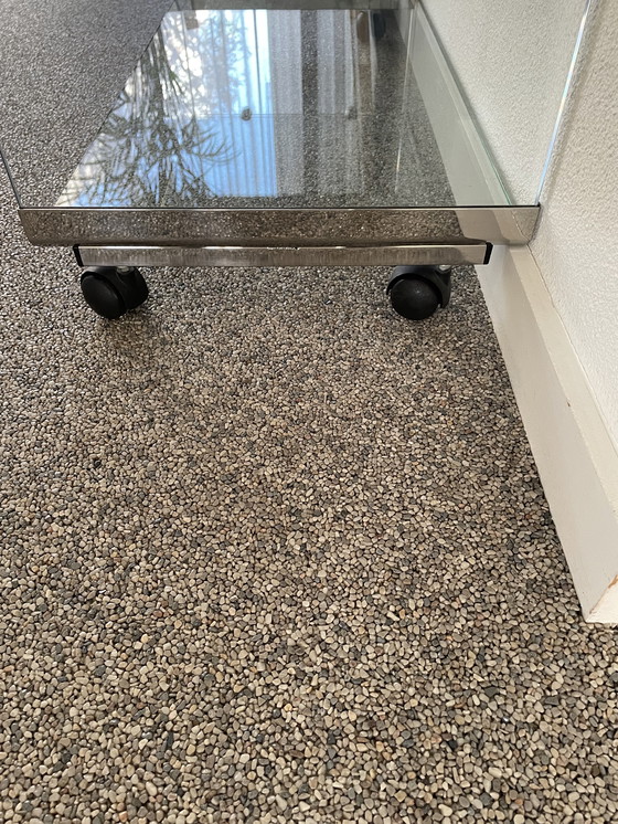 Image 1 of Table d'appoint en verre Gallotti & Radice