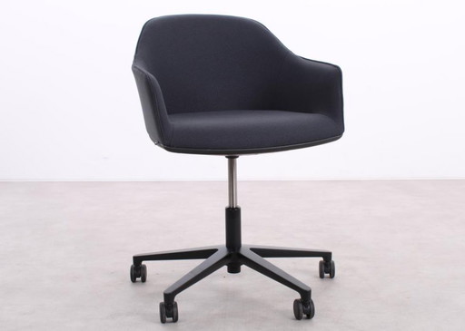Vitra Softshell stoel antraciet