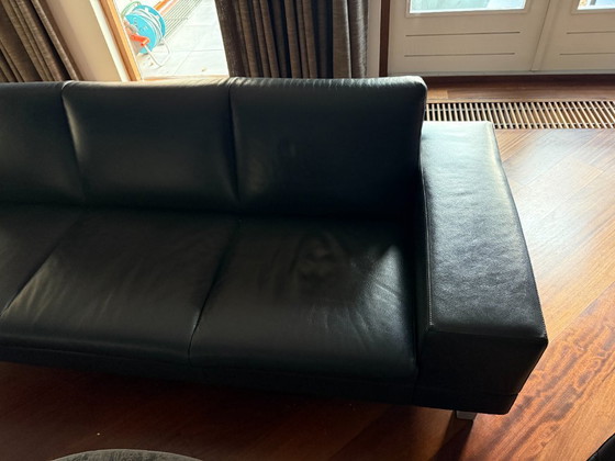 Image 1 of Divano Leolux Antipode 2,5 posti nero come nuovo