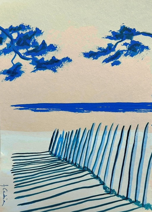 Artist's sketch 21x15cm