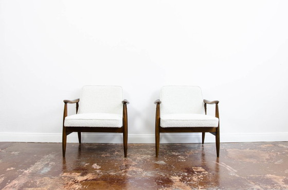 Image 1 of Mid-century Modern Sessel Gfm 87 von Juliusz Kędziorek, Gfm, Polen, 1960er Jahre, Satz von 2