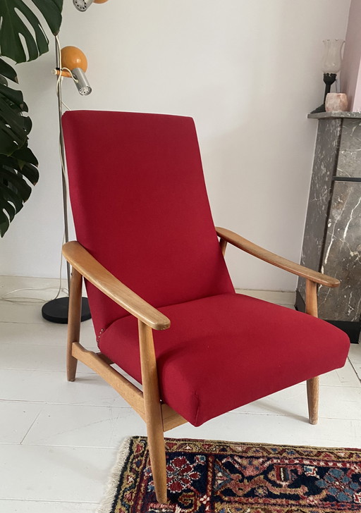 Vintage Deens design fauteuil