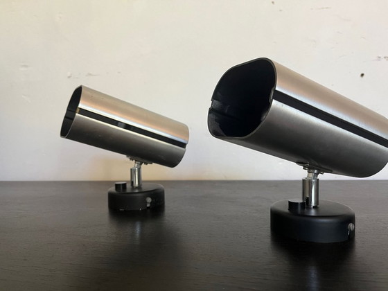 Set of 2 Vintage WILA Spotlights – Aluminium & Black – 1970s – Spot lights (photo 9 of 9)