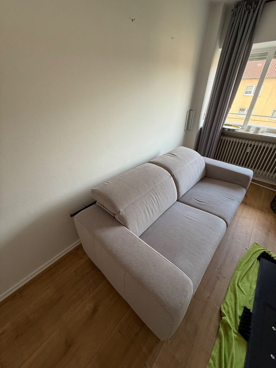 Electric Sofa / 3-Seater – Recline Function – Very Good Condition – 3-5 seaters, Textile (photo 2 of 5)