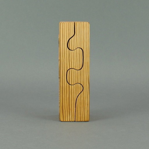 Gunnar Kanevad (1932-2019) - Gamla Linköping, Sweden - 1962 - pine puzzle