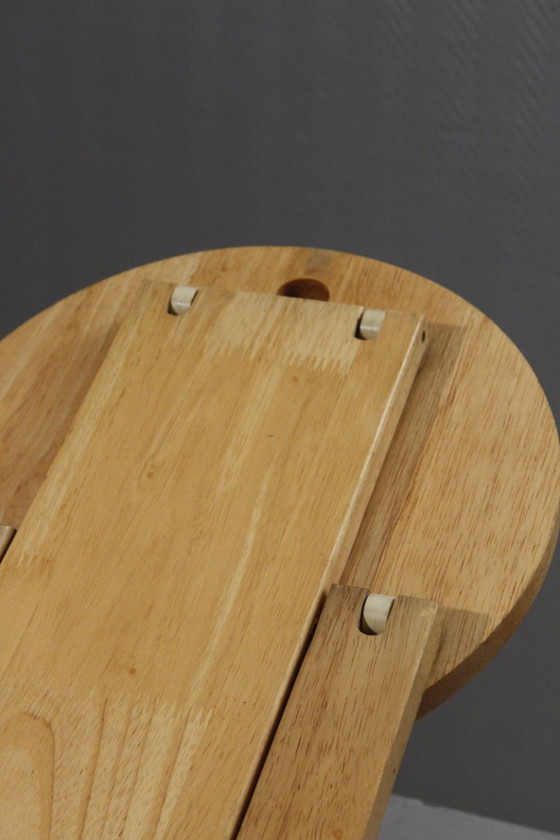 Image 1 of Vintage folding stool "Suzy", modernist design by Adrian Reed, 1980s