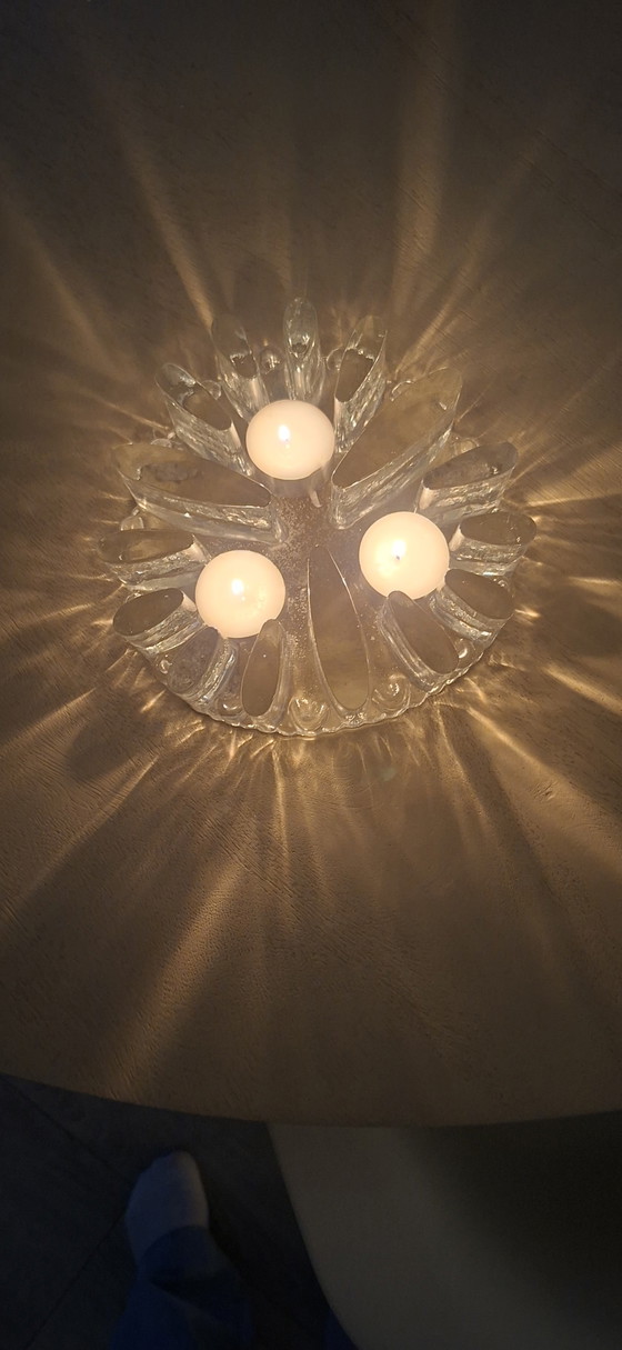 2 Portacandele Vintage Georgshütte – Glass (photo 7 of 7)