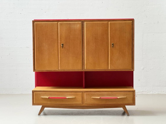 Image 1 of Living room wall unit by Corta Multiform, Switzerland, 1950s
