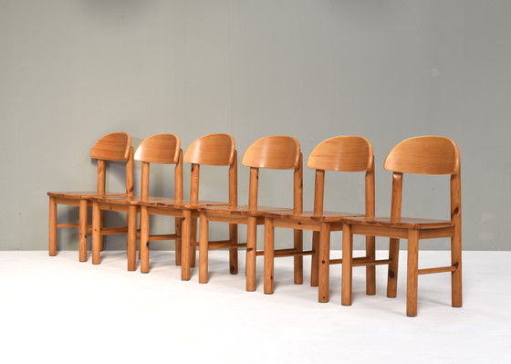 Image 1 of 6x Esstischstühle von Rainer Daumiller, 1970er Jahre