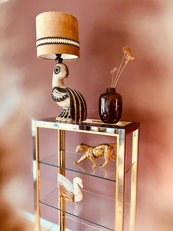 Image 1 of Grote Georges Pelletier “70’s Accolay-Stijl Zoömorfische Sculptuurlamp