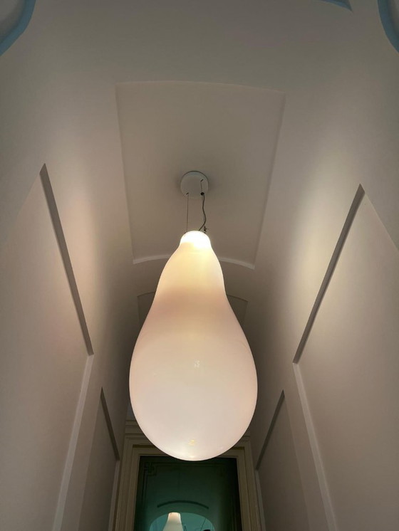 Image 1 of Alex de Witte - The Big Bubble großes Farbglas rosa