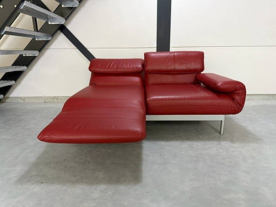 Rolf Benz Plura – Divano 2 posti – Ottime condizioni – Divani 2 posti, polished steel, Pelle (photo 8 of 15)
