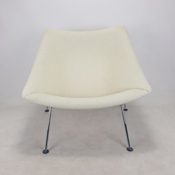 Image 1 of Paire de fauteuils vintage en métal chromé par Pierre Paulin pour Artifort, 1980