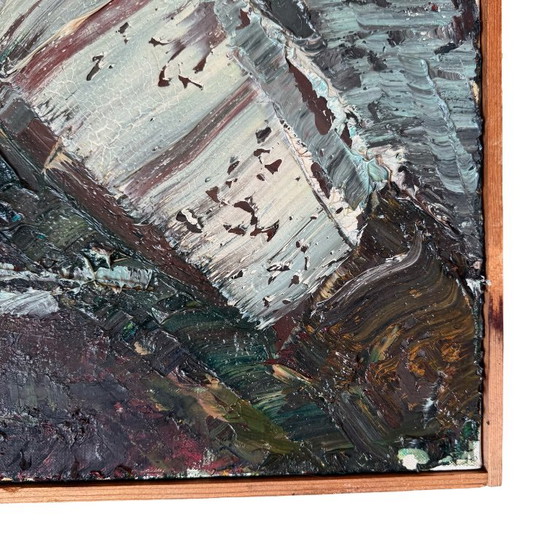Bart de Graaf, Wassenaar - dipinto ritratto cubista astratto anni '70 – Dipinti e disegni, Altro (photo 15 of 17)
