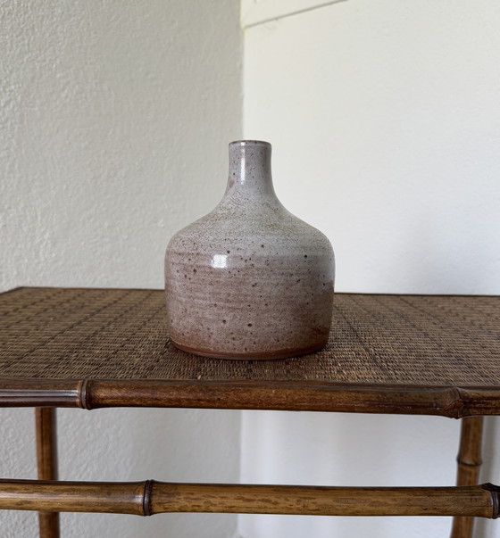 Image 1 of Vase Emailliertes Steinzeug Norbert Pierlot 60er Jahre